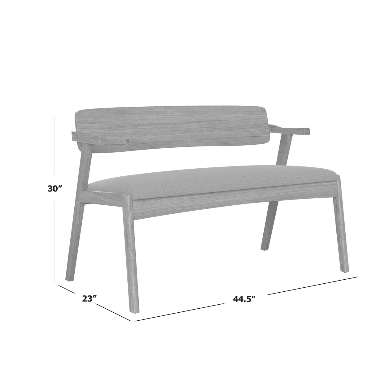 Mercury Row® Veronica Upholstered Bench & Reviews Wayfair